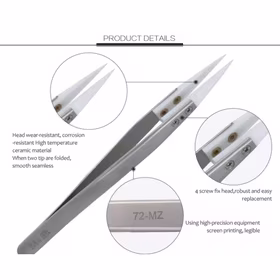 Pincetas "Best" BST-72-MZ