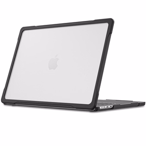 Tech-Protect Velar Case for MacBook Air 15" 2023 / 2024 / 2025 / 2026 - Transparent Black