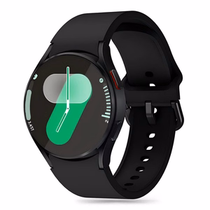 TECH-PROTECT SILICONE SAMSUNG GALAXY WATCH 4 / 5 / 5 PRO / 6 / 7 / FE JUODAS