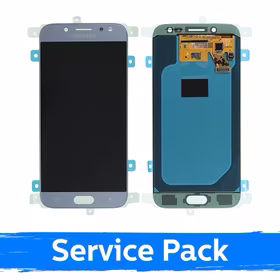Ekranas skirtas Samsung J530 J5 sidabrinis (Service Pack)