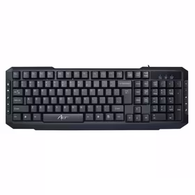 ART laidinė klaviatūra USB A QWERTY AK-47U juoda