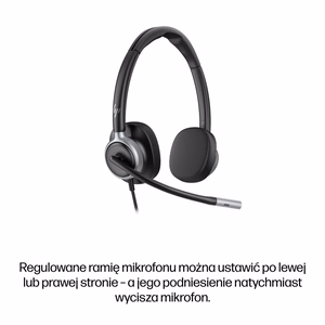 HP Poly Mission 625 USB laidinis ausinių rinkinys