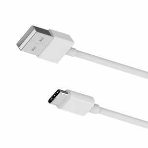 Borofone BX3 USB-A–USB-C laidas, 1 m, 3 A, baltas