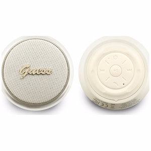 Guess 5 W Script Metal Logo Bluetooth garsiakalbis, auksinis