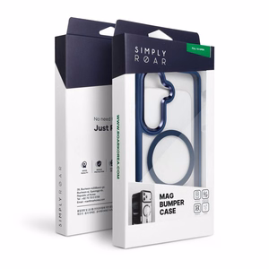 ROAR dėklas MAG BUMPER, suderinamas su MagSafe, SAMSUNG S26 Ultra, tamsiai mėlynas