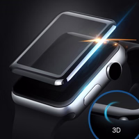 Mocolo 3D Glass Full klijai - apsauginis Glass Apple Watch 7/8 screen 45 mm