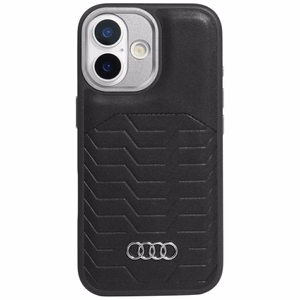 Audi GT sintetinė oda MagSafe dėklas telefonui iPhone 17 - juodas