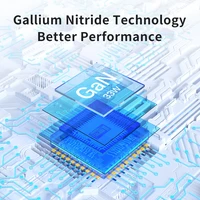 Rock sieninis įkroviklis T88 Sugar Cube Series GaN - Type C - QC 3.0 PD 33W 3A baltas