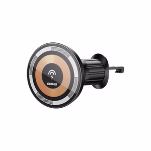 Belaidis automobilinis įkroviklis-laikiklis Dudao (F12MAX+) Magnetic (MagSafe 15W) juodas