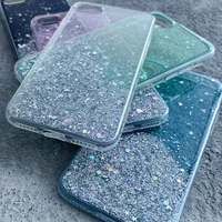 Wozinsky Star Glitter Shining dėklas telefonui Samsung Galaxy M51 skaidrus