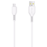 JELLICO laidas KDS-30 Micro USB 3.1A 1M Baltas