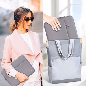 "Tech-Protect" nešiojamojo kompiuterio krepšys su rankovėmis 13-14 m. - Pilka