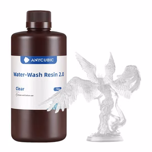 ANYCUBIC Water-Wash Resin 2.0 vandeniu plaunama derva, skaidri