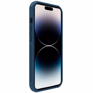 Dėklas Nillkin Super Frosted Shield Pro Apple iPhone 14 Pro Max mėlynas
