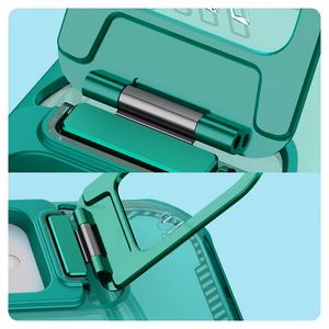 Nillkin Iceblade Prop dėklas su stovu iPhone 16e telefonui - žalias