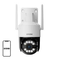 ZOSI C296 WiFi 8MP dual Pan Tilt IP66 outdoor camera + 32GB microSD card