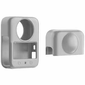 PULUZ silikoninis dėklas su objektyvu DJI Osmo 360 (pilkas)