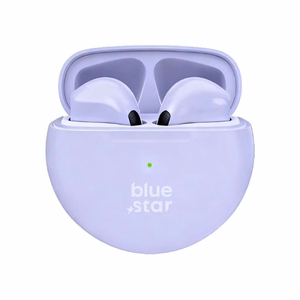 Belaidė laisvų rankų įranga Blue Star (TX3) TWS violetinė