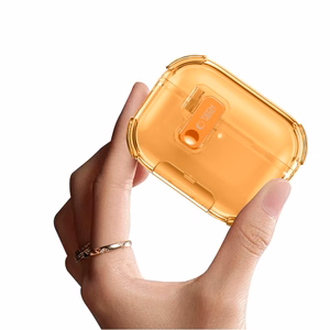 "Tech-Protect Bounce Pro" dėklas "AirPods Pro 3" - Skaidrus