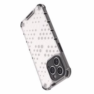 Korinio rašto dėklas telefonui iPhone 14 Pro šarvuotas hibridinis juodas