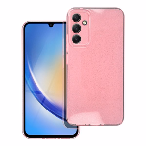 CLEAR CASE 2 mm BLINK dėklas telefonui, skirtas SAMSUNG A34 5G, rožinis