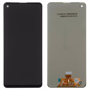 Ekranas Samsung A217F A21s su lietimui jautriu stikliuku juodas ORG