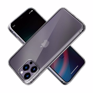 iPhone 14 Pro силиконовый чехол из серии 3mk Clear Case - прозрачный
