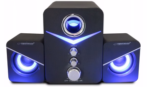 Esperanza EP153 USB 2.1 kolonėlių rinkinys 6 W juodas
