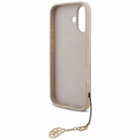 Guess 4G Charms Collection Magnetinis dėklas telefonui iPhone 17 - rožinė