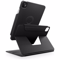 Uniq Rovus Snapmount Magnetinis 360 Sukamas Nuimamas dėklas iPad Pro 11" 2024 (5-os kartos) - juodas