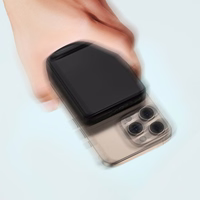 Wozinsky WLWP-10KA0Y3S 22.5W PD Qi2 10000mAh su stovu Išorinė baterija (f) - juoda