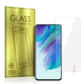 Apsauginis stiklas auksinės spalvos SAMSUNG GALAXY S21 FE