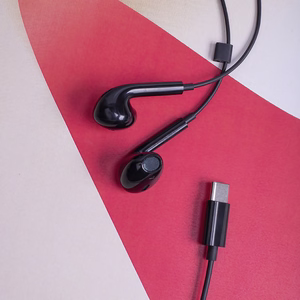 "Maxlife" laidinės ausinės MXEP-04 USB-C juodos spalvos