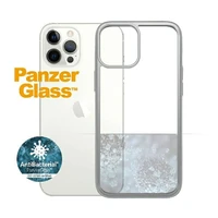PanzerGlass ClearCase dėklas telefonui iPhone 12 Pro Max – permatomas ir sidabrinis