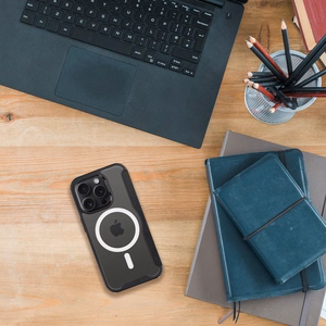 SMART MAG Dėklas telefonui kompatibilus su MagSafe IPHONE 14 Plus - juodas