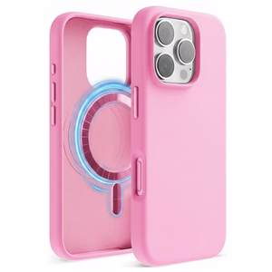 Dėklas "TM MagSafe Silicone" iPhone 16 Pro Max / Bijūnų /