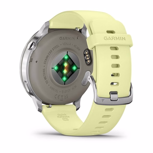 Išmanusis laikrodis Garmin Venu 4 45mm sidabrinis/citrinos