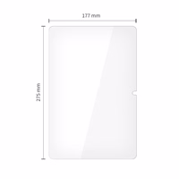 Tech-Protect Glass Fit+ 2 dalių grūdinto stiklo rinkinys Xiaomi Redmi Pad Pro / 2 Pro 12.1 - skaidrus