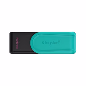 Kingston Technology DataTraveler Exodia S USB atmintukas 128 GB USB A tipo 3.2 Gen 1 (3.1 Gen 1) Juoda, Turkis