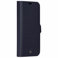 Dėklas dbramante 1928 New York 2w1 Wallet iPhone 14 Pro mėlynas