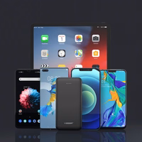 VEGER išorinė baterija 10000 mAh 2A A10 (W1065) juoda