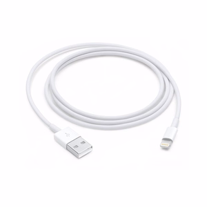 Apple MXLY2ZM/A „Lightning“ kabelis 1 m Balta