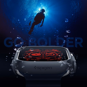 Spigen Thin Fit dėklas Apple Watch Ultra (49mm) - juodas