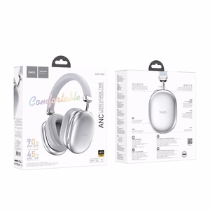 Wireless headphones Hoco W35 Max ANC silver