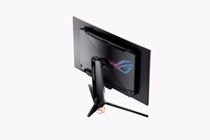 ASUS ROG Swift PG32UCDP kompiuterio monitorius 80 cm (31.5") 3840 x 2160 pikseliai 4K Ultra HD OLED Juoda