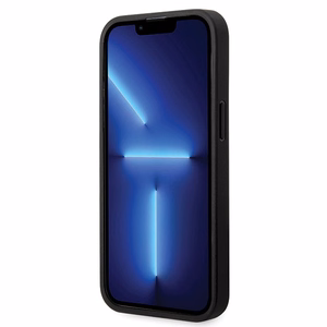 BMW odinis deimantinio rašto dėklas telefonui iPhone 14 Pro - juodas