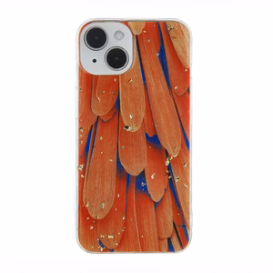 Gold Glam dėklas telefonui iPhone 11 oranžinis