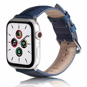 Beline Dirželis Apple Watch Leather 38/40/41mm mėlynas