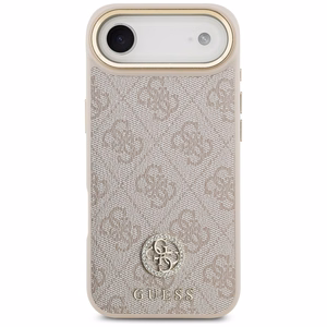 Guess 4G Strass Logo Magnetinis dėklas telefonui iPhone Air - rožinė