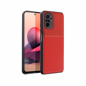 NOBLE dėklas telefonui XIAOMI Redmi Note 10 Pro / Note 10 Pro Max raudonas